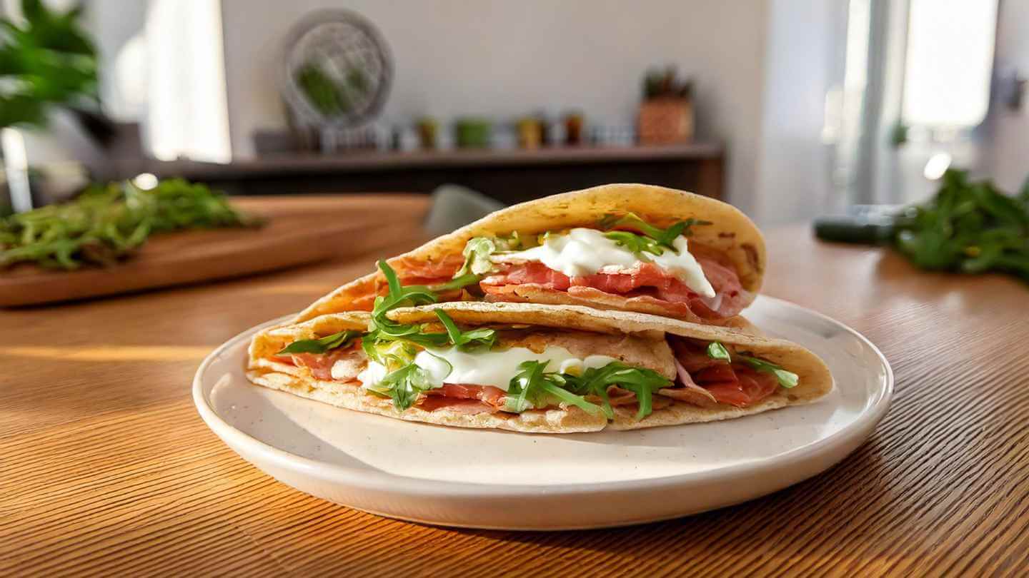 Piadina Low Carb allo Speck