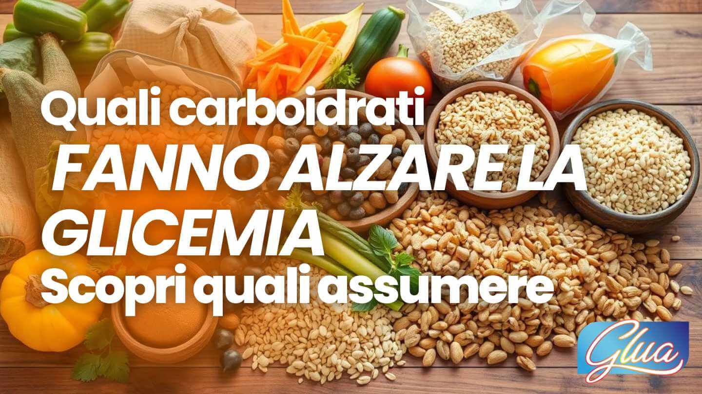 Quali carboidrati fanno alzare la glicemia e quali sono adatti