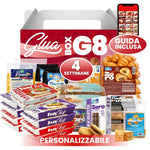 Box G8 Premium Spesa mensile con 84 porzioni per dieta chetogenica, piatti pronti e guida settimanale inclusa.