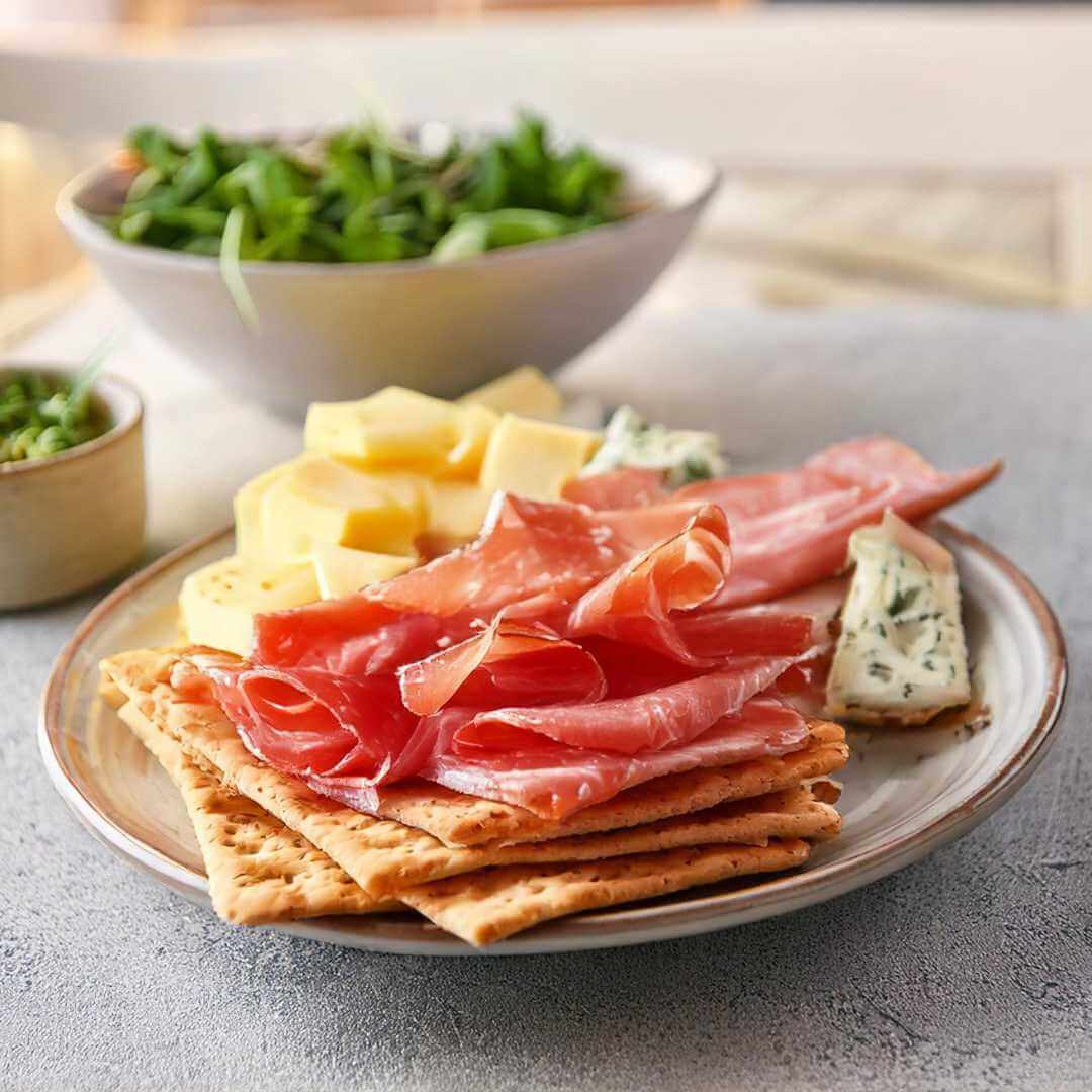 Glua crackers proteici gusto rosmarino adatti alla dieta chetogenica