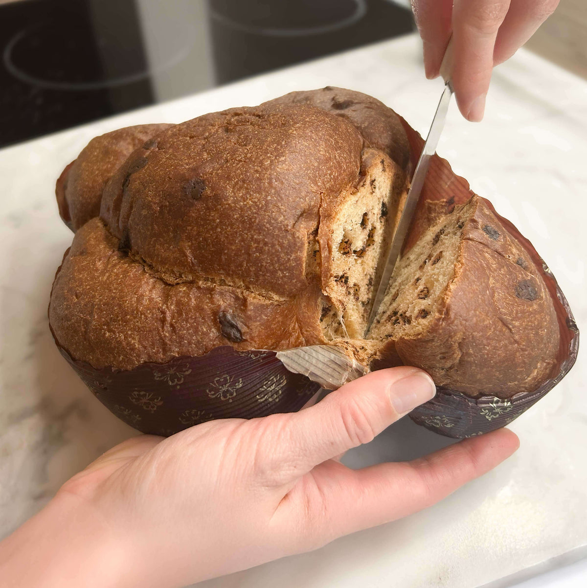 Nuvolona Choc Zero: dolce proteico al cioccolato per dieta chetogenica, con solo 0,3 g di zuccheri per porzione.