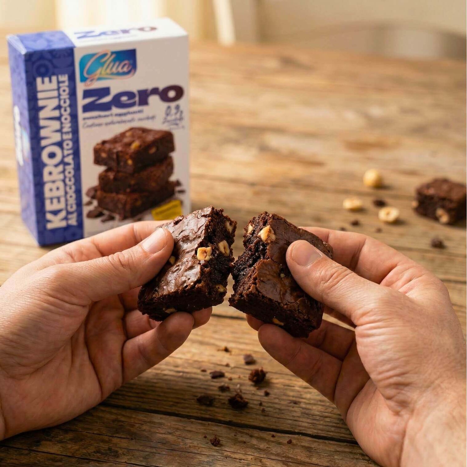 Brownie de chocolate cetogénico