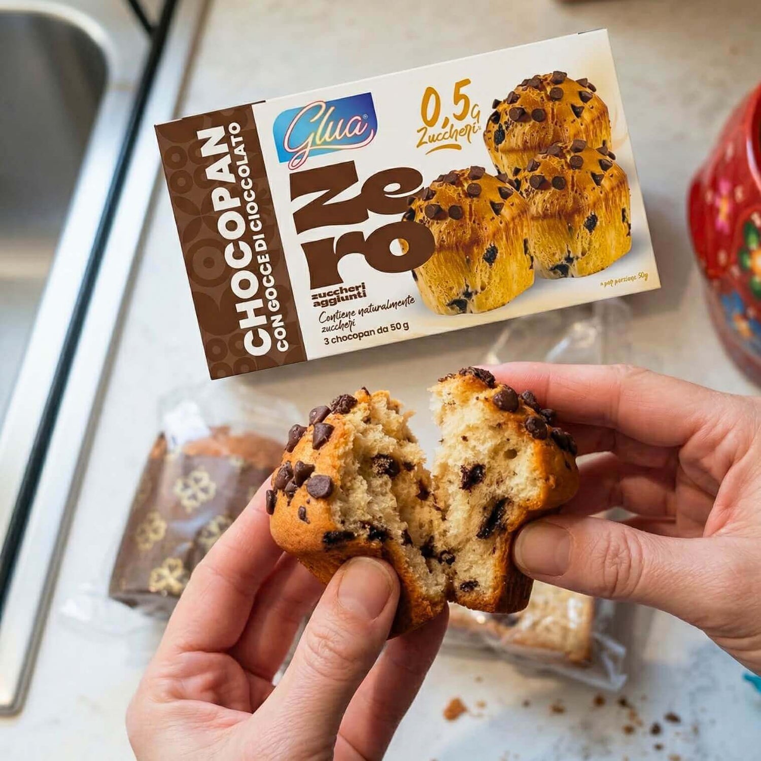 Chocopan con chips de chocolate