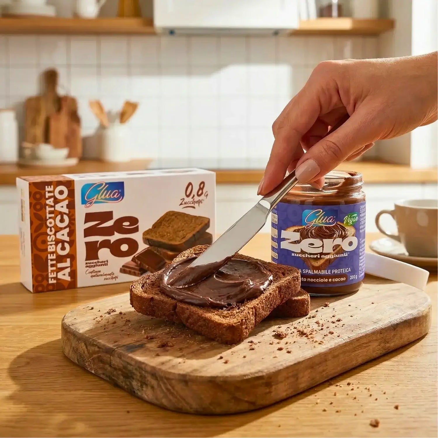 Galletas de proteína de chocolate