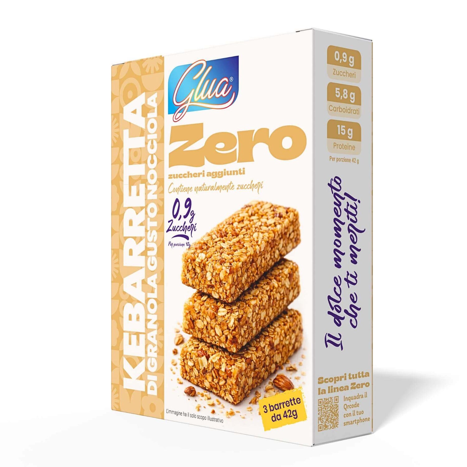 Barritas de granola y avellanas